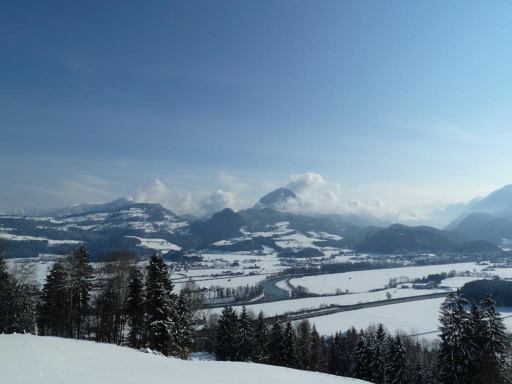 Pension Schone Aussicht Kuchl Exteriör bild