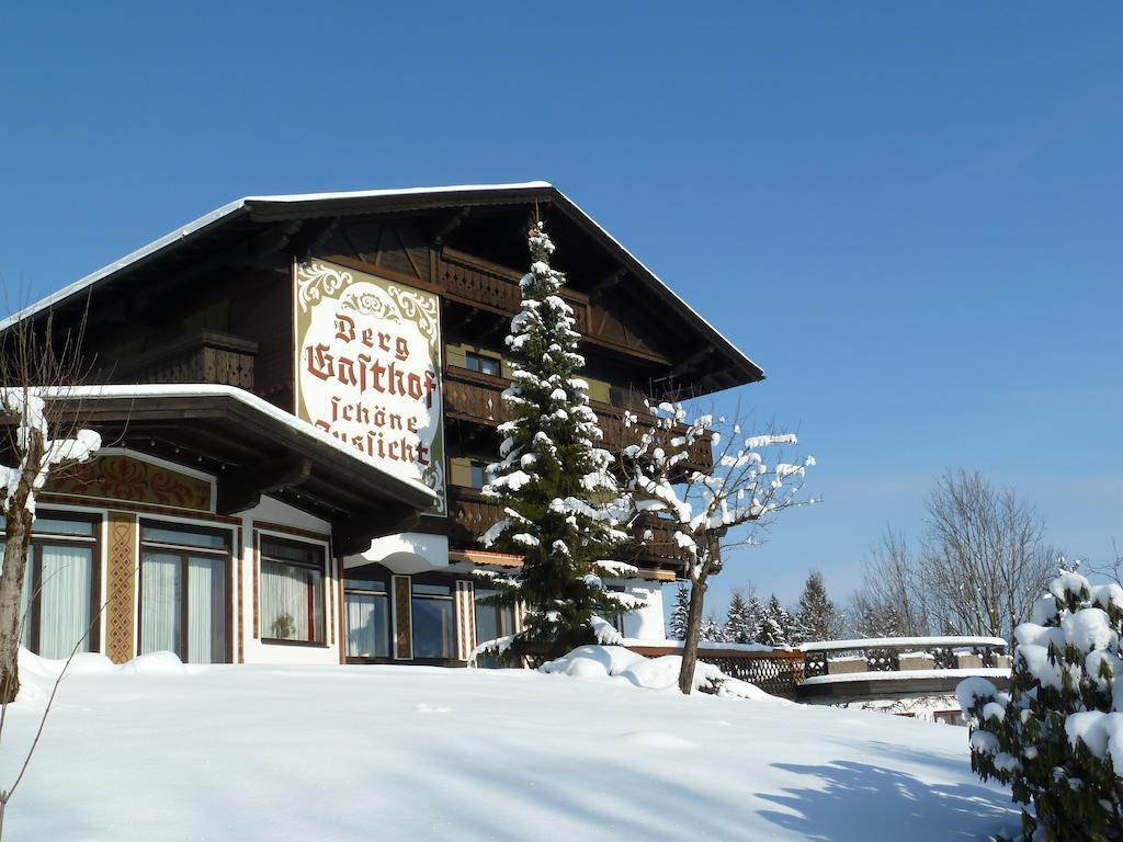 Pension Schone Aussicht Kuchl Exteriör bild